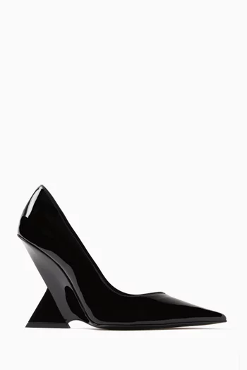 Cheope 105 Wedge Pumps in Patent Leather