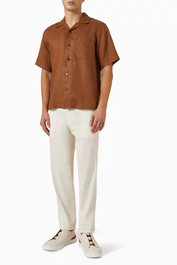 Noll Shirt in Relaxed Linen