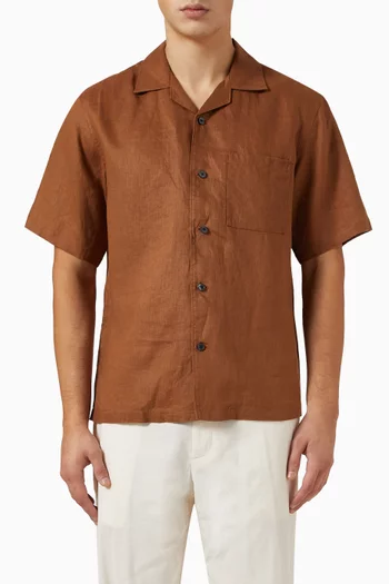 Noll Shirt in Relaxed Linen