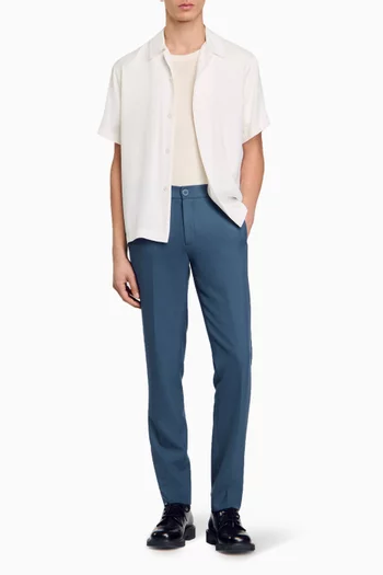 Jersey Pants in Technical Fabric