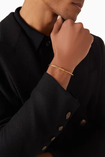Giacomo Cable Bracelet in Stainless Steel