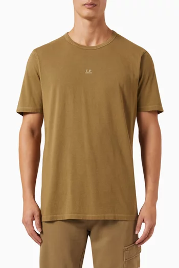 Relaxed T-shirt in Cotton Jersey