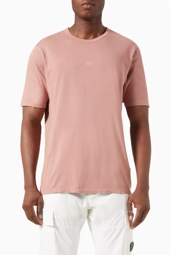 Relaxed T-shirt in Cotton-jersey