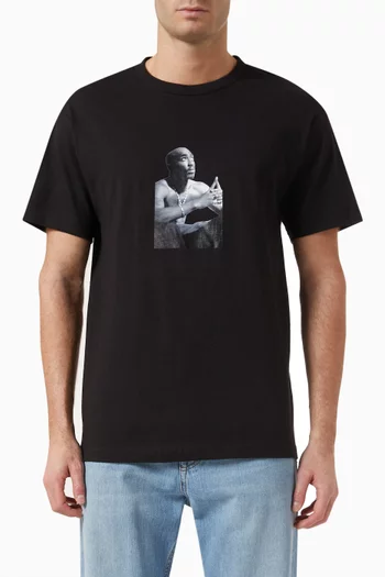 Tupac T-shirt in Cotton