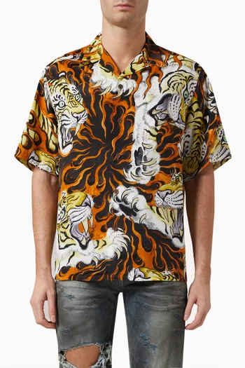 x Tim Lehi Hawaiian Shirt in Rayon