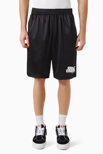 Logo Basketball Shorts in Mesh