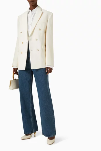 جاكيت صوف بصفي أزرار