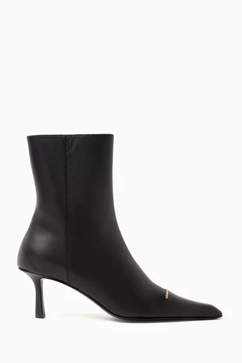 Viola 65 Ankle Boots in Leather