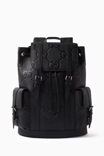 Backpack in Jumbo GG Leather