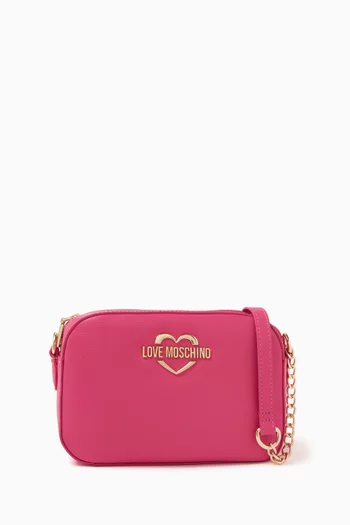 Hollies Camera Bag in Faux Leather