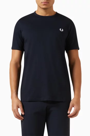 Ringer T-shirt in Cotton