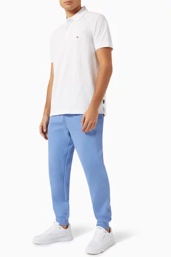 1985 Textured Lounge Joggers in Cotton Blend Pique
