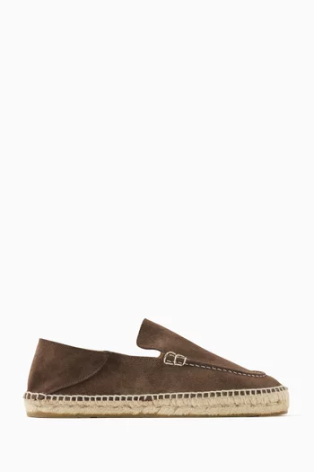 Espadrille Loafers in Suede