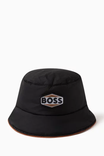 Logo-embroidered Bucket Hat