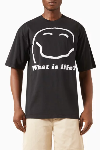 What is Life T-shirt in Cotton-jersey