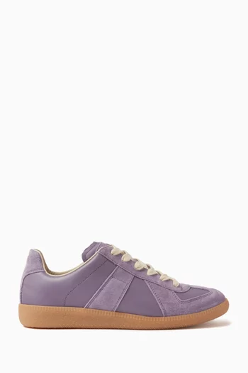 Replica Sneakers in Nappa Leather and Suede