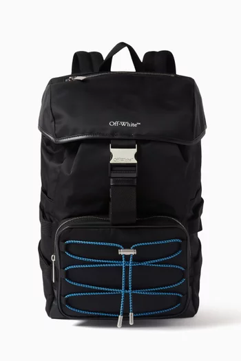 Courrie Flap Backpack in Polyamide