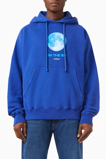 On The Go Moon Skate Hoodie in Cotton