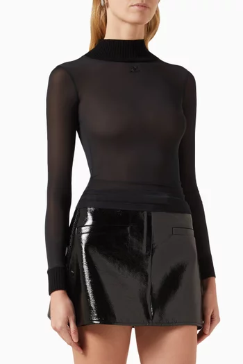 Reedition Second Skin Top in Nylon