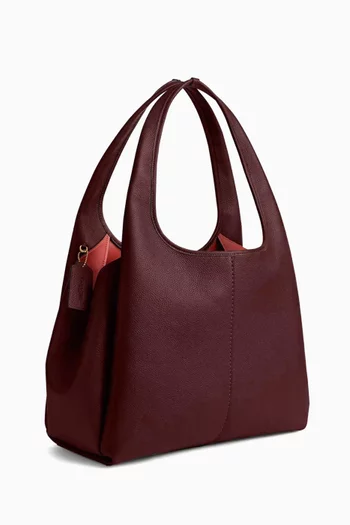 Lana Shoulder Bag in Pebble Leather