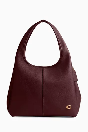 Lana Shoulder Bag in Pebble Leather