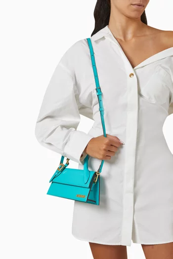 Le Chiquito Long Boucle Bag in Patent Leather