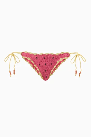 The Crochet Tie Bikini Briefs