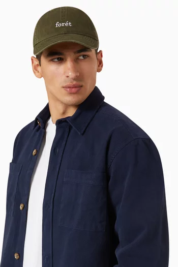 Hawk Baseball Cap in Cotton