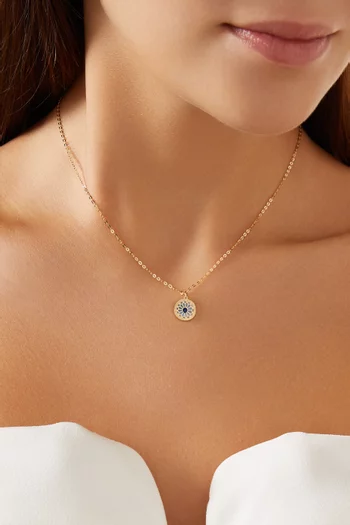Amelia Athens Necklace in 18kt Yellow Gold