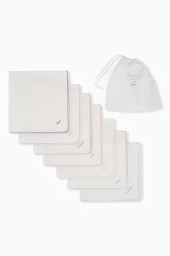 Days of the Week Swaddle Blanket Gift Set