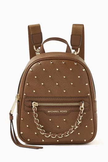 XS Elliot Backpack in Pebbled Leather