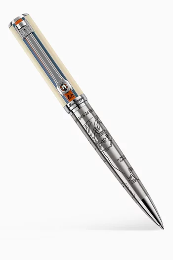 24h Le Mans Open Edition Ballpoint Pen in Stainless Steel
