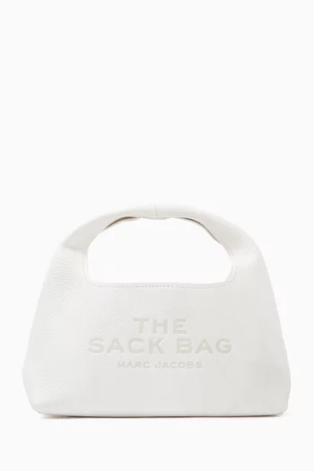 The Mini Sack Top-handle Bag in Leather