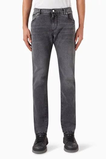Five-pocket Jeans in Denim