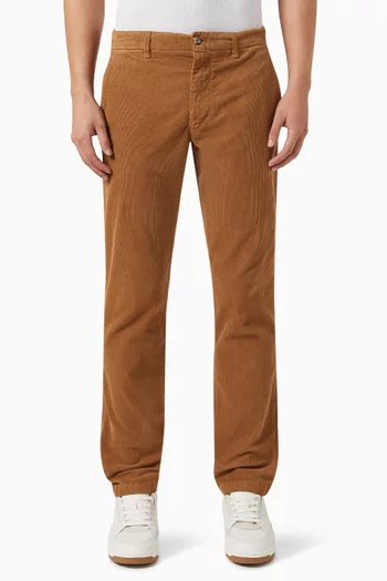 Denton Garment-dyed Pants in Corduroy