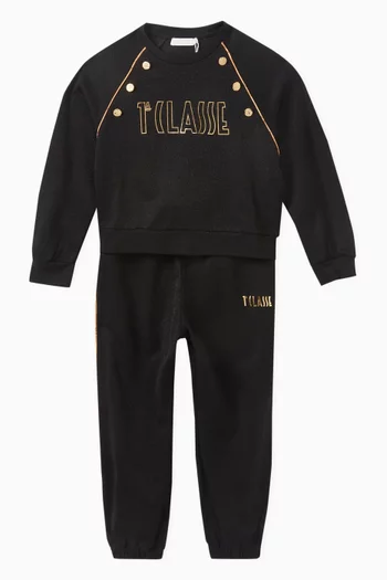 Kwd tracksuit clearance black and gold