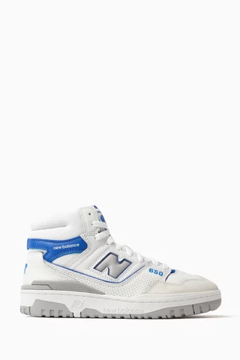 BB650 High-top Sneakers in Leather