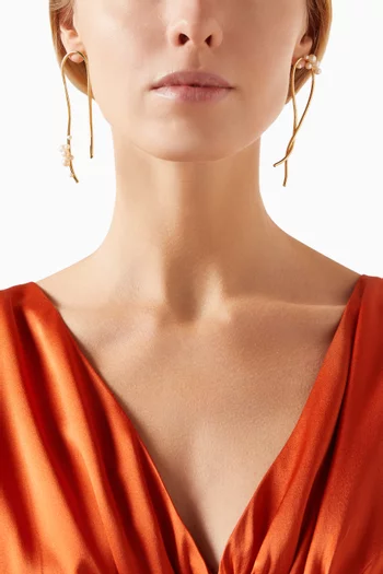 Wild Relatives Earrings in 14kt Yellow Gold