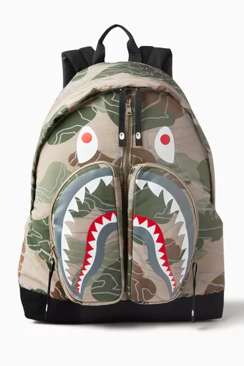 Camo Shark Backpack
