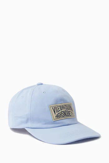 x Highsnobiety Solid Baseball Cap in Cotton