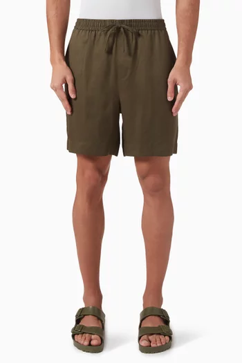 Drawstring Shorts in Tencel