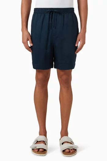 Drawstring Shorts in Tencel
