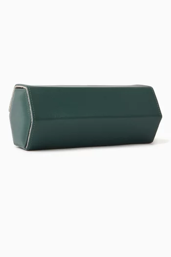 Vantage Watch Roll in Calfskin Leather