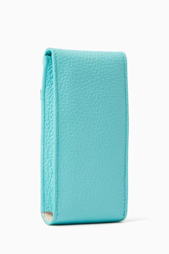 Portobello Watch Pouch in Grained Leather