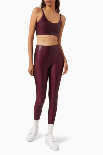 Marvel Leggings in Metallic-nylon