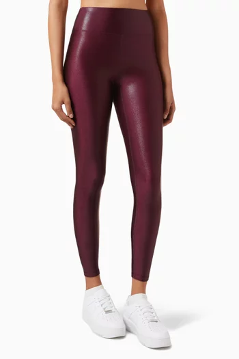 Marvel Leggings in Metallic-nylon