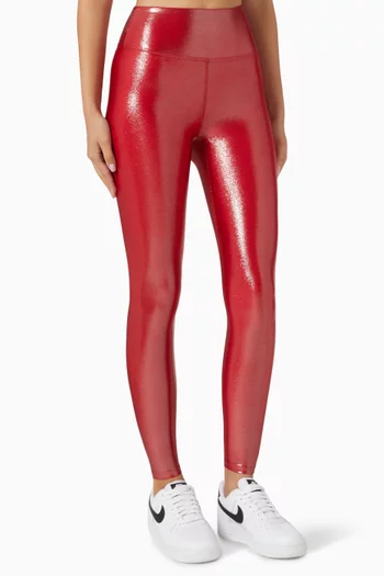 Marvel Leggings in Metallic-nylon