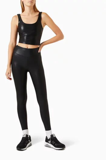 Marvel Tank Top in Metallic-jersey