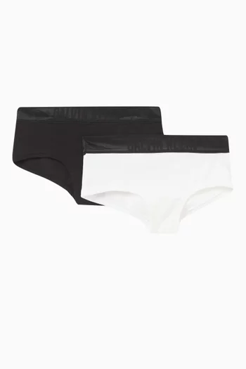 Hipster Briefs in Cotton, Set of 2