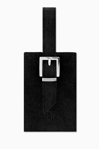 Luggage Tag in Suede